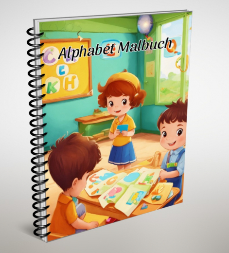 Alphabet Malbuch.