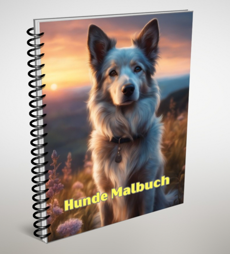Hunde Malbuch.