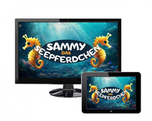 Sammy das Seepferdchen.