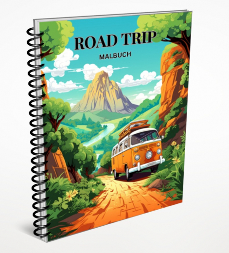 Road Trip Malbuch