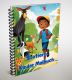 Zootiere Kinder Malbuch.