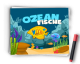 Ozean Fische Kinder Malbuch – Bunte Unterwasserwelt zum Ausmalen.