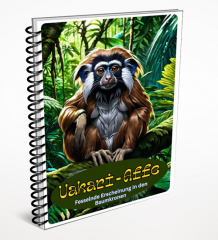 Uakari-Affe