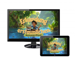 Erkundung des Amazonas Fluss.