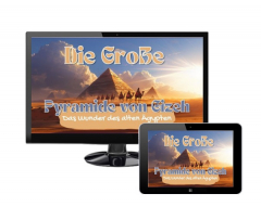 Die große Pyramide von Gizeh.