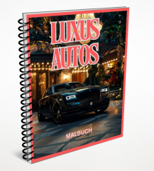 Luxus Autos Malbuch.