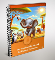 Der wundervolle Rüssel des kleinen Elefanten.